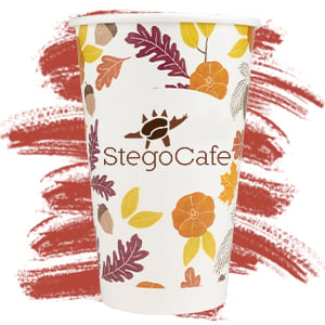 Spring Custom Printed Single Wall Hot Cups