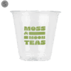 Moss and moon standard print on 3oz cold cup