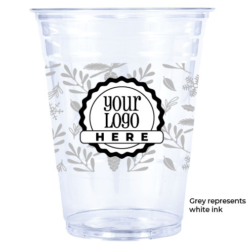 Holiday Floral Cups Holiday Floral Cups