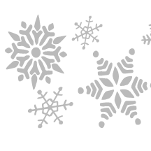 Frosty Snowflakes
