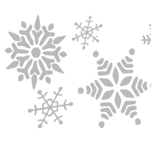 Frosty Snowflakes