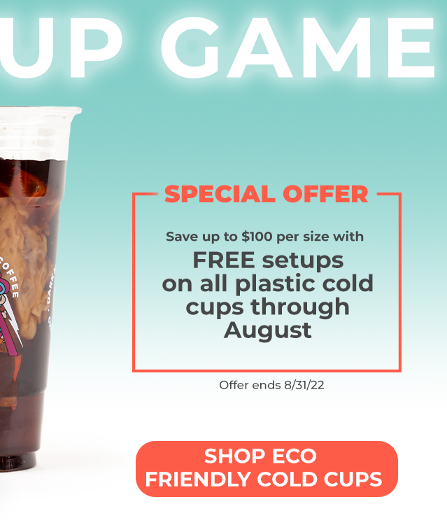 New Clear Plastic Cup Options!