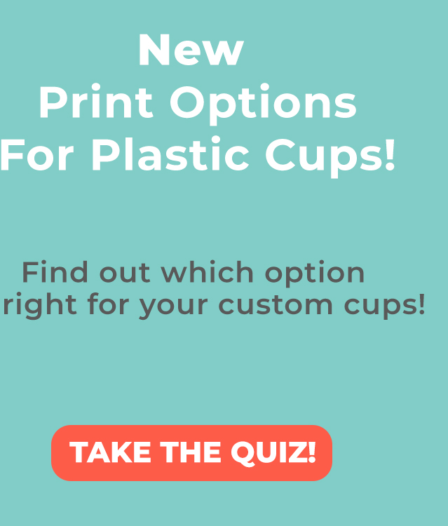 New Clear Plastic Cup Options!