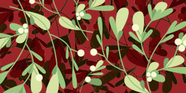 Passionate Mistletoe Design