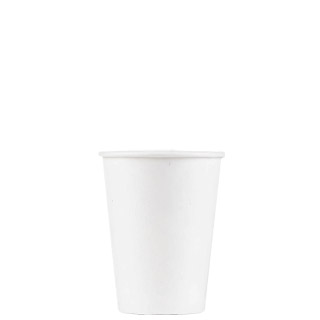 8 oz Unrpinted Eco-Friendly White Paper Hot Cups