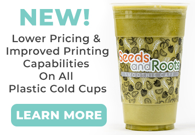 New Plastic Cup Printed Capabilities
