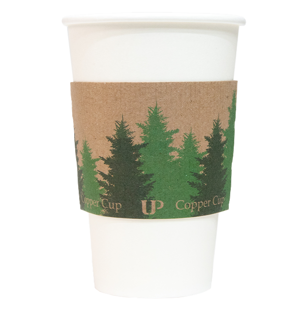 Custom Kraft Corrugated Coffee Sleeves