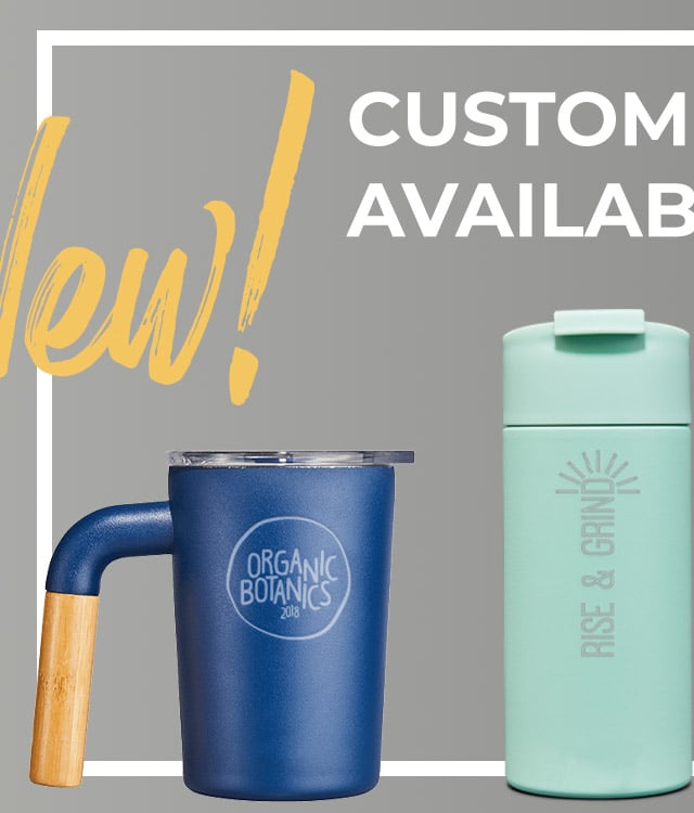 New Custom Tumblers Available