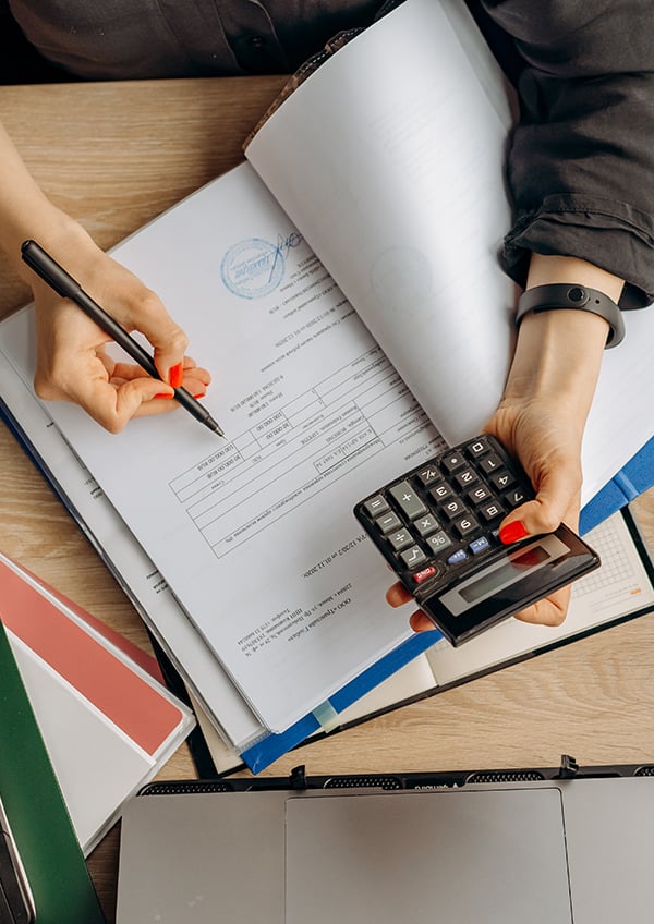Finances section