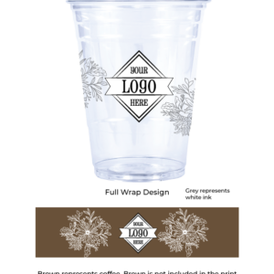 Holiday 16 oz Plastic Cups