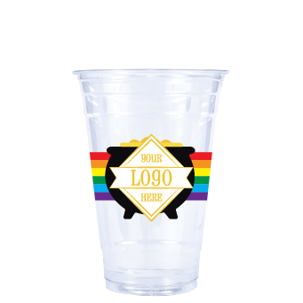 Spring 16oz Custom Printed White Paper Hot Cups