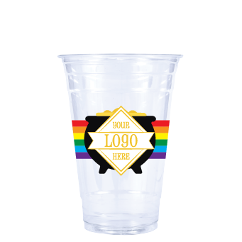 Spring 16oz Custom Printed White Paper Hot Cups