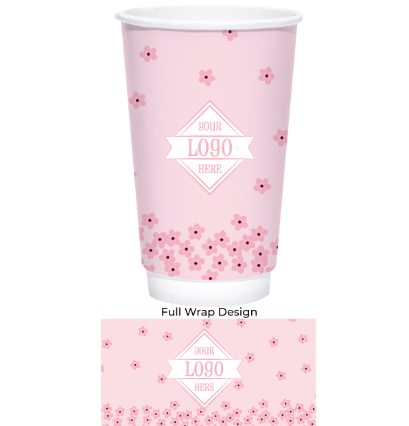 Holiday 20 oz Double Wall Coffee Cups