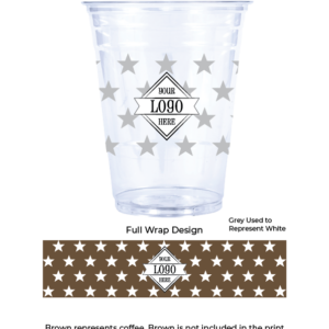 Holiday 16 oz Compostable Cups