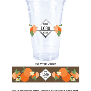 Holiday 20 oz Compostable Cups