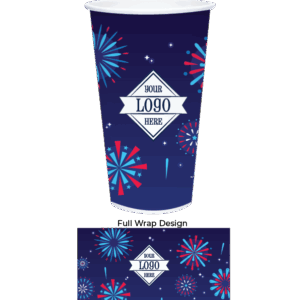 Holiday 20 oz Paper Cups