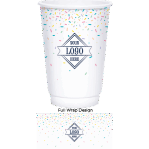 Holiday 16 oz Double Wall Coffee Cups