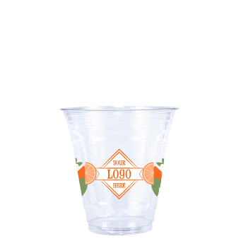 Spring 8oz Custom Printed White Paper Hot Cups