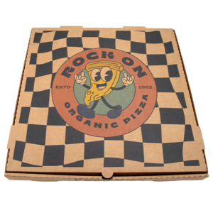Custom Printed Kraft Pizza Boxes