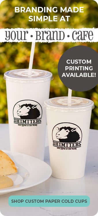Custom Printing for Paper Cold Cups
