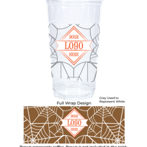 Holiday 32 oz Plastic Cups