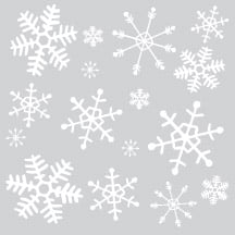 Snow Flake Plastic