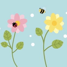 Petals & Pollinators Swatch