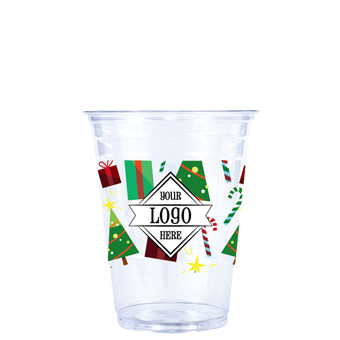 Holiday 16 oz Eco-Friendly Plastic Cups