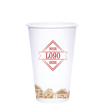 Holiday 16 oz Hot Paper Cups