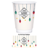 WIC12-XMASLIGHTS-PI-1 Insulated Hot Cup with Holiday Light Pattern
