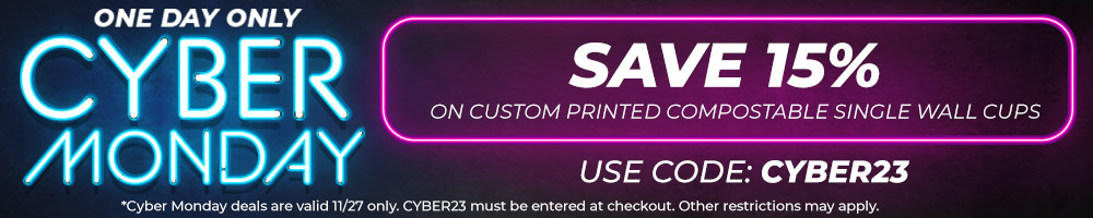 Cyber Monday Eco Hot Cup Sale
