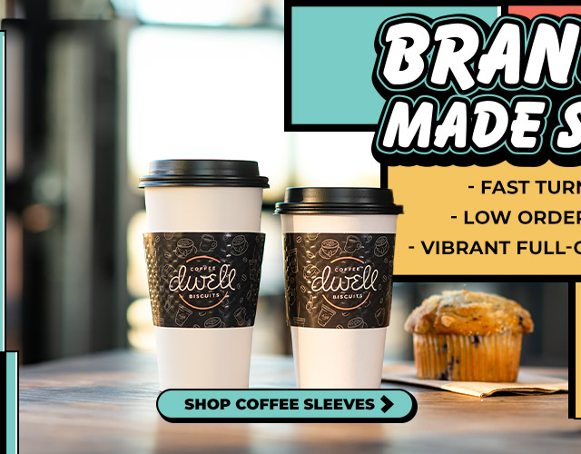 Custom Coffee Cups | Printed Cups & Sleeves | Your Brand Cafe