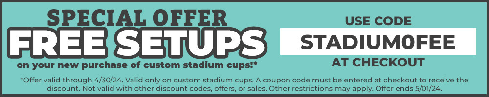 Stadium Cup Limited Time Offer