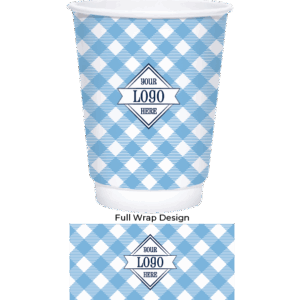 Holiday 8 oz Double Wall Coffee Cups