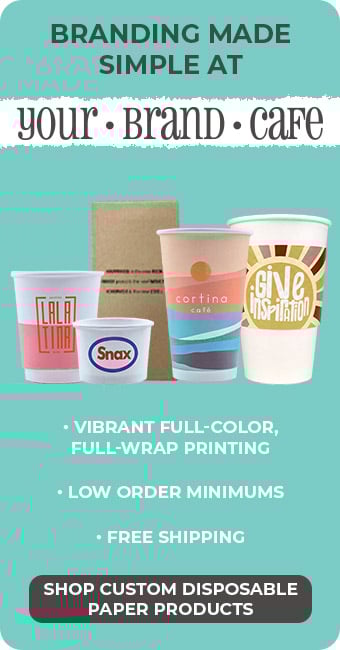 Shop Custom Printed Disposable Paper Products