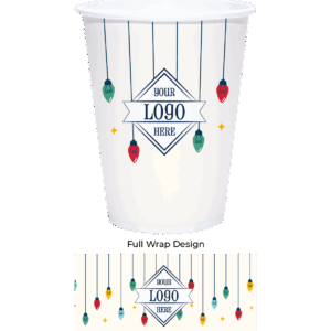 Holiday 12 oz Double Wall Coffee Cups
