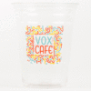 Custom 16 oz Recycled PET Plastic Cold Cups