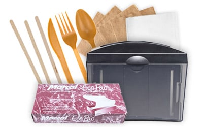 Food service accessory product display