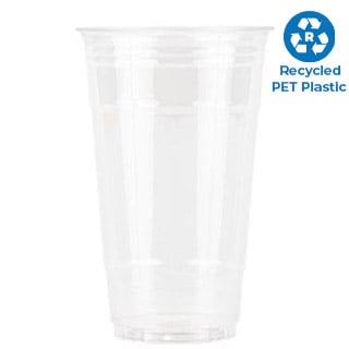 24oz RPET plastic cold cups