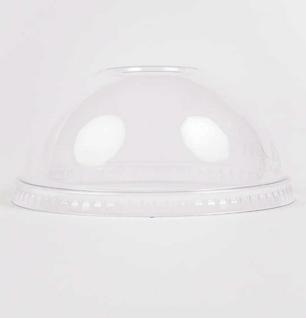 RPET Recycled Plastic Dome Lids for Plastic Cold Cups