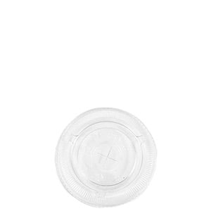 ReLeaf™ Flat RPET Plastic Lids for 12-24 oz Plastic Cold Cups