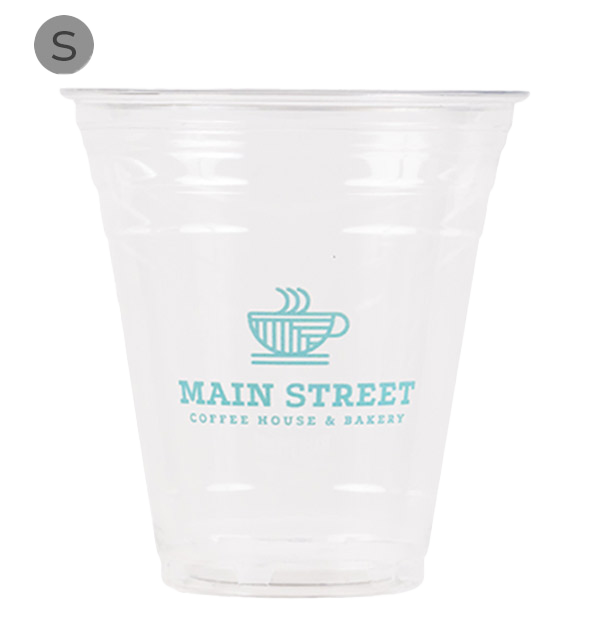 Custom 12oz Recycled Plastic Cold Cup