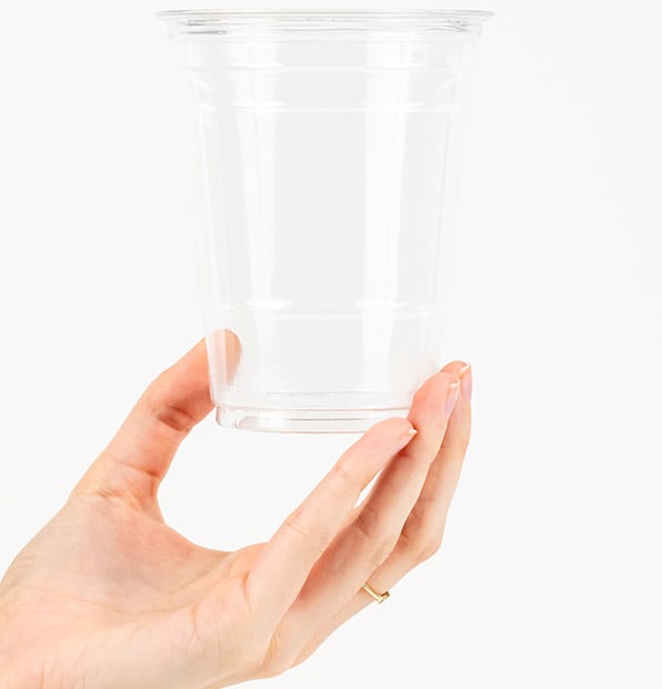 24 oz RPET Post Consumer Plastic Cold Cups