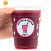 Custom 16 oz Recycled PET Plastic Cold Cups