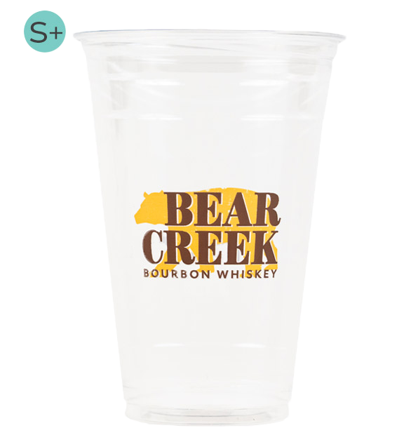 Custom 20oz recycled plastic cold cup