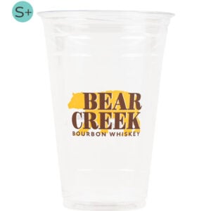 Custom 20 oz Recycled PET Plastic Cold Cups