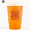 Custom 20 oz Recycled PET Plastic Cold Cups