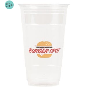 24 oz Custom RPET Recycled Plastic Cold Cups