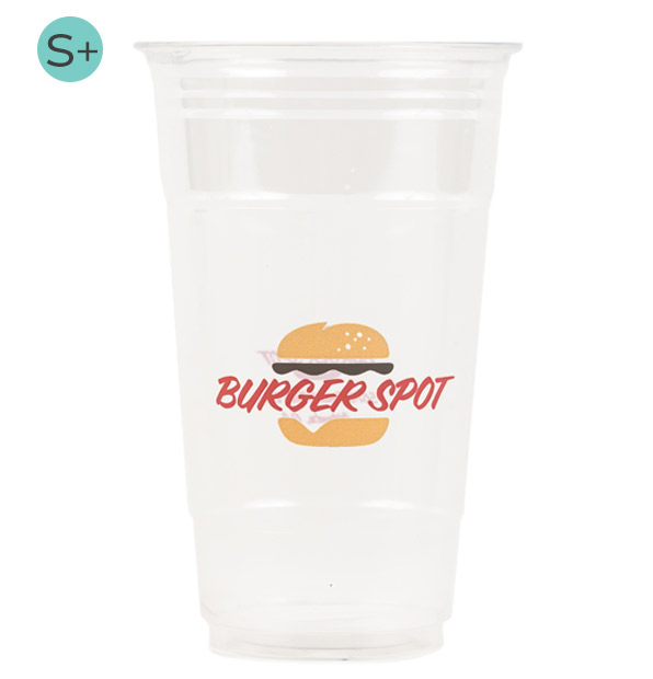 24 oz Custom RPET Recycled Plastic Cold Cups