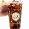 Custom 24 oz Recycled PET Plastic Cold Cups